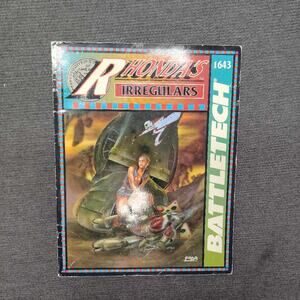 Battletech Rhonda's Irregulars Scenario Pack FASA Corporation RPG Book 1990s
